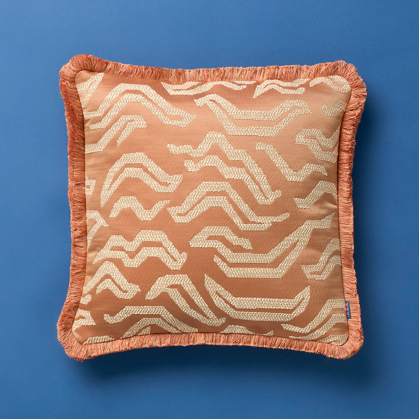 tigris peche cushion