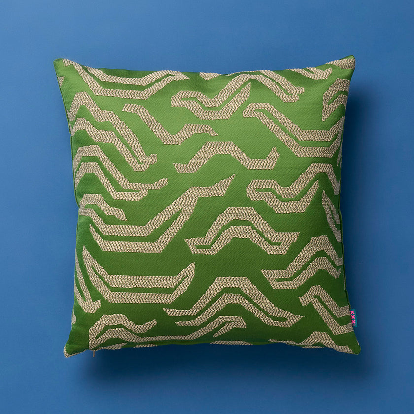 tigris menthe cushion