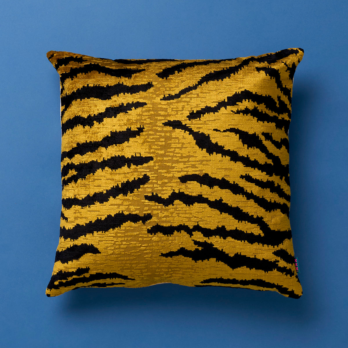 thaiger ochre cushion