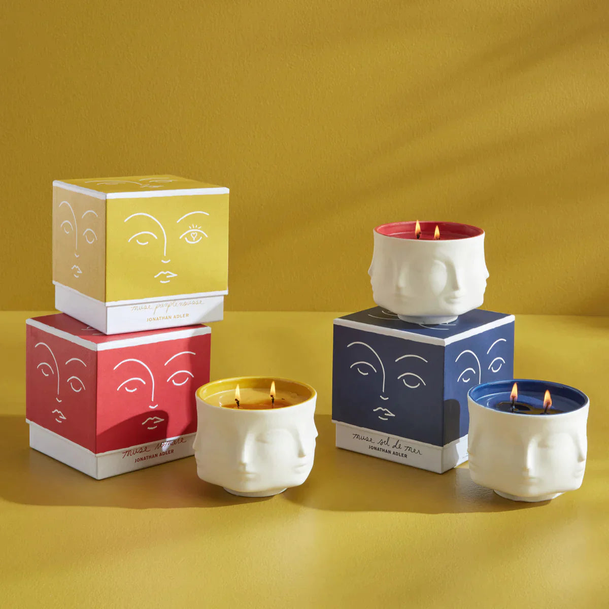 muse couleur pamplemousse candle